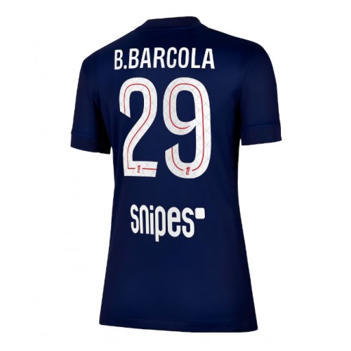 Dres Paris Saint-Germain Bradley Barcola #29 Domaci za Žensko 2025-26 Kratak Rukav